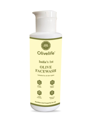 India's 1st <br> Olive Face Wash