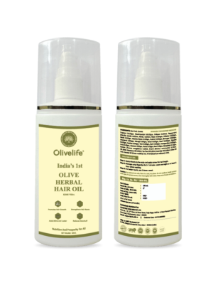 India's 1st <br> Olive Herbal Hair Oil