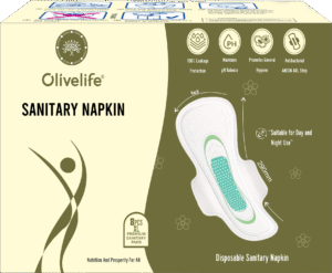 India's 1st <br> Sanitary Napkin
